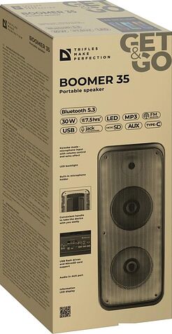 Беспроводная колонка Defender Boomer 35