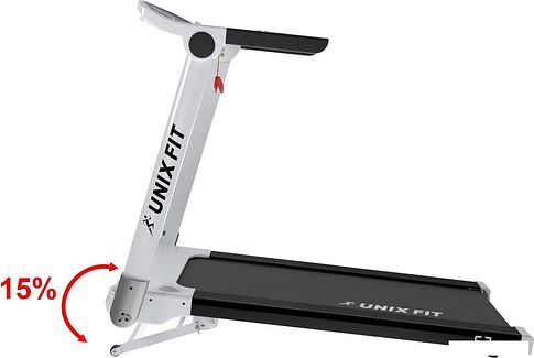 Электрическая беговая дорожка Unixfit Hi-tech F2 (arctic ice)