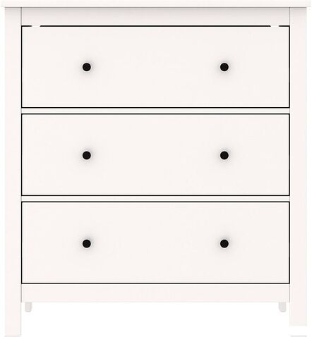 Комод Mio Tesoro Сага 3 ящика 2.08.02.020.1 (белый)