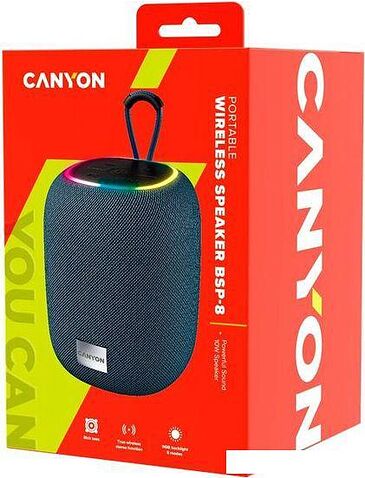 Беспроводная колонка Canyon BSP-8 (серый)