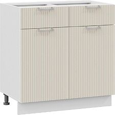 Шкаф напольный Трия Кимберли 1Н8Я1 (белый/кремовый) Шкаф напольный Трия Кимберли 1Н8Я1 (белый/кремовый)