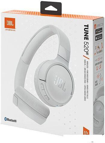 Наушники JBL Tune 520BT (белый)