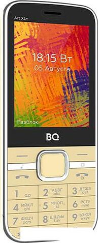 Мобильный телефон BQ-Mobile BQ-2838 Art XL+ (бежевый)