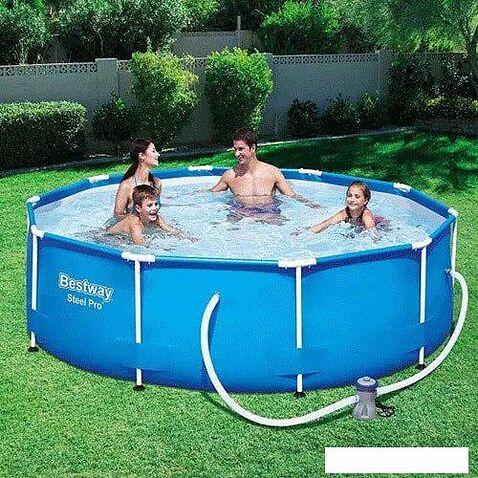 Каркасный бассейн Bestway Steel Pro 56681 (366x76)