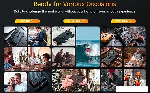 Смартфон Oukitel WP20 Pro (оранжевый)