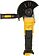 Угловая шлифмашина DeWalt DCG405FNT (без АКБ, кейс)