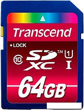 Карта памяти Transcend SDXC UHS-I (Class 10) 600x Ultimate 64GB (TS64GSDXC10U1) Карта памяти Transcend SDXC UHS-I (Class 10) 600x Ultimate 64GB (TS64GSDXC10U1)