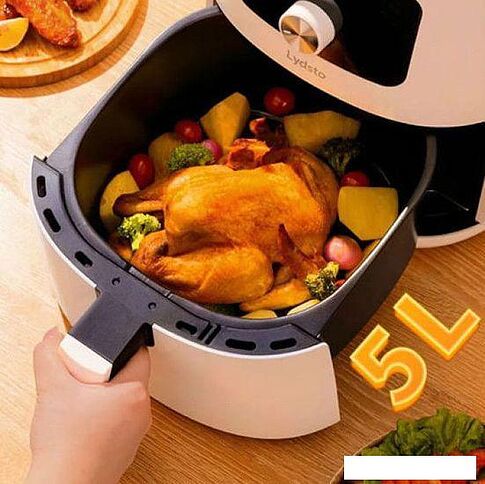 Аэрогриль Lydsto Smart Air Fryer 5L XD-ZNKQZG03 (европейская версия, белый)