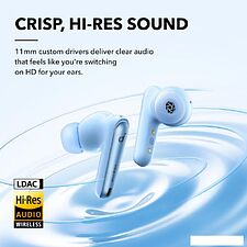 Наушники Anker Soundcore Liberty 4 NC (голубой)