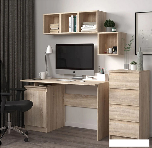 Комод НК-Мебель Stern Т-2 4-я 72674920 16мм (дуб сонома)