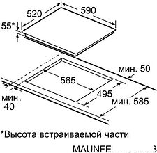Варочная панель MAUNFELD CVI593SBBK Варочная панель MAUNFELD CVI593SBBK