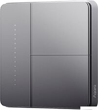Выключатель Aqara Z1 Pro 2 клавиши (графитовый)