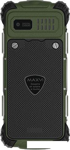 Кнопочный телефон Maxvi R1 (зеленый)