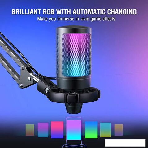 Проводной микрофон FIFINE A6T (черный)