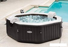 Надувной бассейн Intex Jet & Bubble Deluxe 28462 (218x71) с джакузи Надувной бассейн Intex Jet & Bubble Deluxe 28462 (218x71) с джакузи