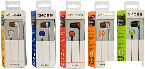 Наушники KOSS The PLUG (белый)