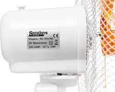 Вентилятор Sundays Home RD-40A (оранжевый)