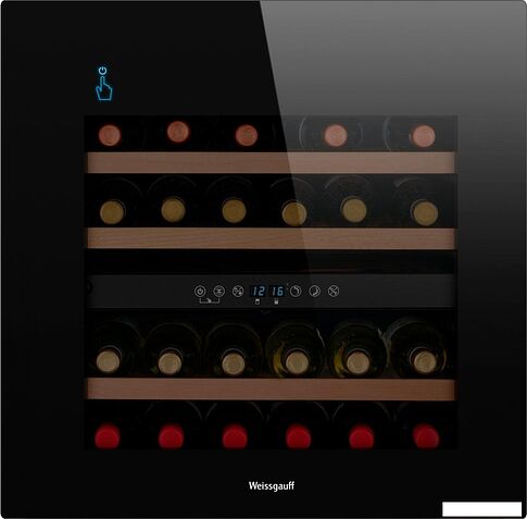 Винный шкаф Weissgauff WWCI-36 DB Dual Zone