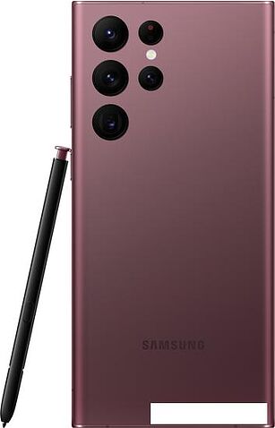 Смартфон Samsung Galaxy S22 Ultra 5G SM-S908E/DS 12GB/256GB (бургунди)