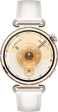 Умные часы Huawei Watch GT 6 41 мм (золотистый, с белым кожаным ремешком, международная версия)