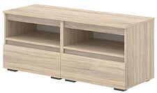 Тумба Кортекс-мебель Бари ТВ 120 2ш-2 (дуб сонома/дуб сонома/дуб сонома)