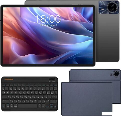 Планшет Teclast T65 Max 8GB/256GB LTE (серый, с чехлом и клавиатурой)
