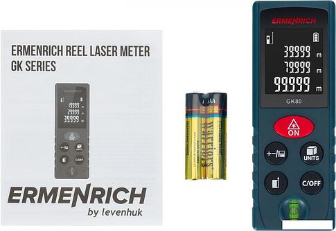 Лазерный дальномер Ermenrich Reel GK80 83081