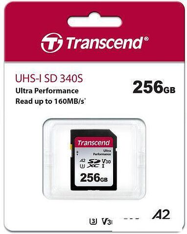 Карта памяти Transcend SDXC 340S 256GB TS256GSDC340S