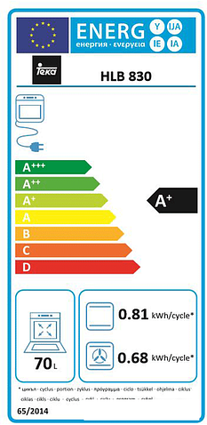 Духовой шкаф TEKA HLB 830 (черный) [41560062]