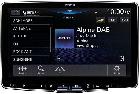 USB-магнитола Alpine iLX-F115D