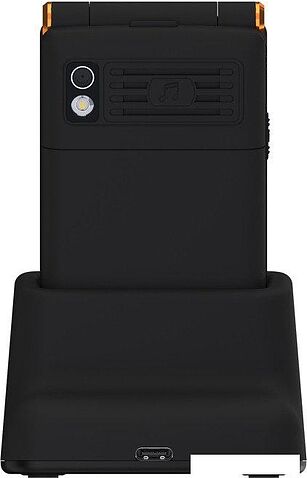 Телефон Maxvi E11ds (черный/золотистый)