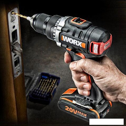 Дрель-шуруповерт Worx BL WX175.9 (без АКБ)