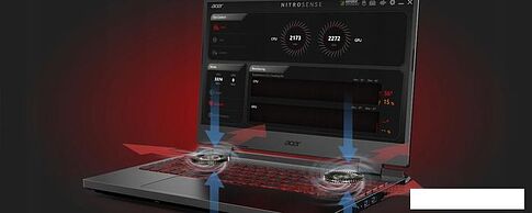 Игровой ноутбук Acer Nitro 5 AN517-55-75EB NH.QFXEP.001