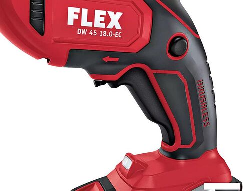 Шуруповерт для гипсокартона FLEX DW 45 18.0-EC M/2.5 Set 466824 (с 2-мя АКБ 2.5 Ач, кейс, насадка автоподачи)