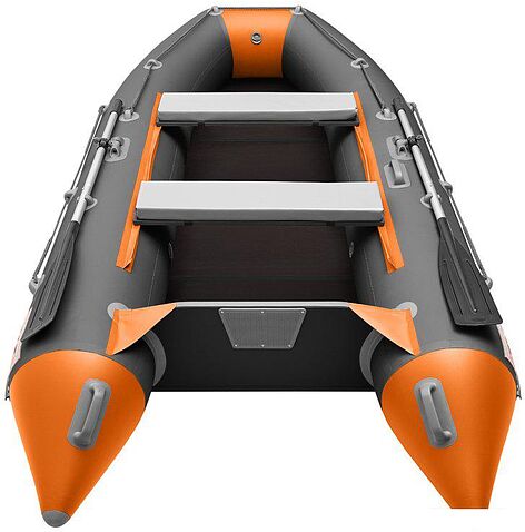 Моторная лодка Roger Boat Hunter 3200 (без киля, графит/оранжевый)