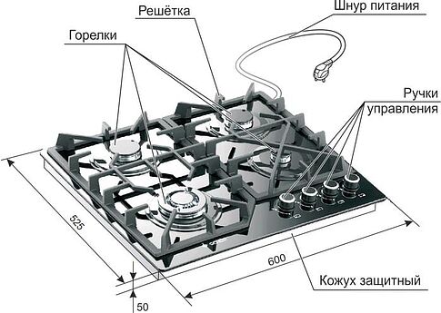 Варочная панель GEFEST 2232-01 К35