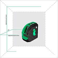 Лазерный нивелир ADA Instruments Armo 2D Green Professional Edition A00575 Лазерный нивелир ADA Instruments Armo 2D Green Professional Edition A00575
