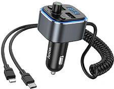 FM-модулятор Hoco E74 (черный)