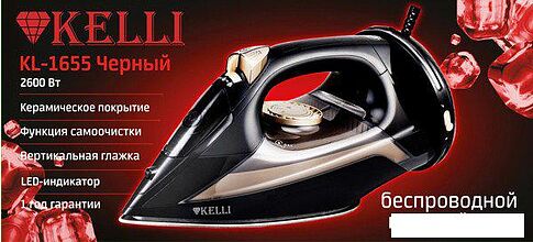 Утюг KELLI KL-1655 (черный)