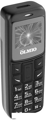 Мобильный телефон Olmio A02 (черный)