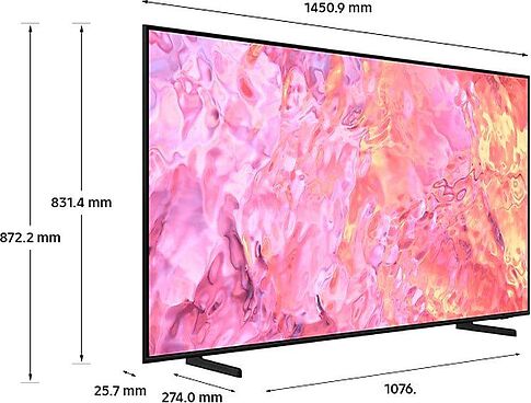 Телевизор Samsung QLED 4K Q63C QA65Q63CAKXXT