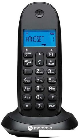 Радиотелефон Motorola C1001CB+ (черный)