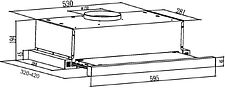Кухонная вытяжка Schtoff TF-5260/L IX (нержавеющая сталь)