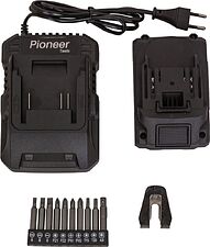 Дрель-шуруповерт Pioneer Tools CD-E2012BL-01C (с 1-им АКБ, кейс) Дрель-шуруповерт Pioneer Tools CD-E2012BL-01C (с 1-им АКБ, кейс)