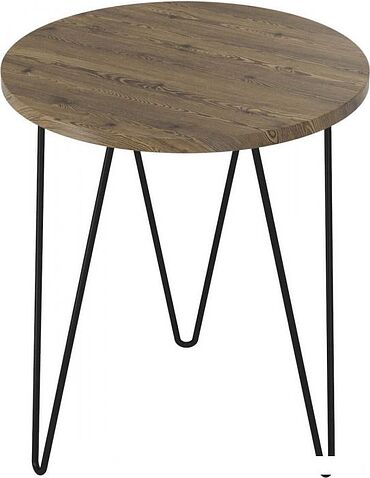 Журнальный столик Sheffilton SHT-CT79 (светлый орех/черный муар)