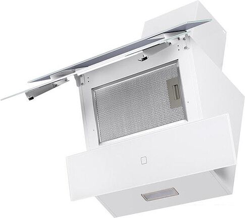 Кухонная вытяжка HOMSair Vertical 60 Glass (белый)