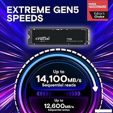 SSD Crucial T705 4TB CT4000T705SSD3