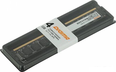Оперативная память Digma 4ГБ DDR3 1600МГц DGMAD31600004D