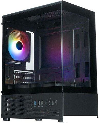 Корпус XASTRA Q300M 3FRGB (черный)