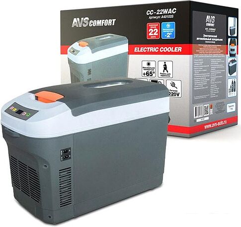 Термоэлектрический автохолодильник AVS CC-22WAC